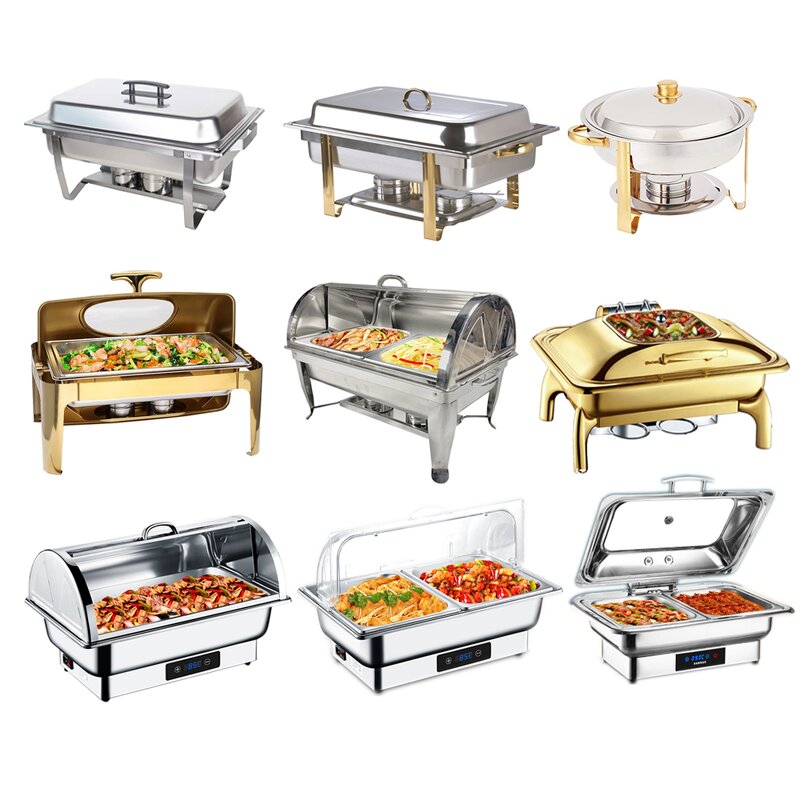 Chafing Dish Manufacturer - Dontalen LFGB DGCCRF Stainless Catering Equipment