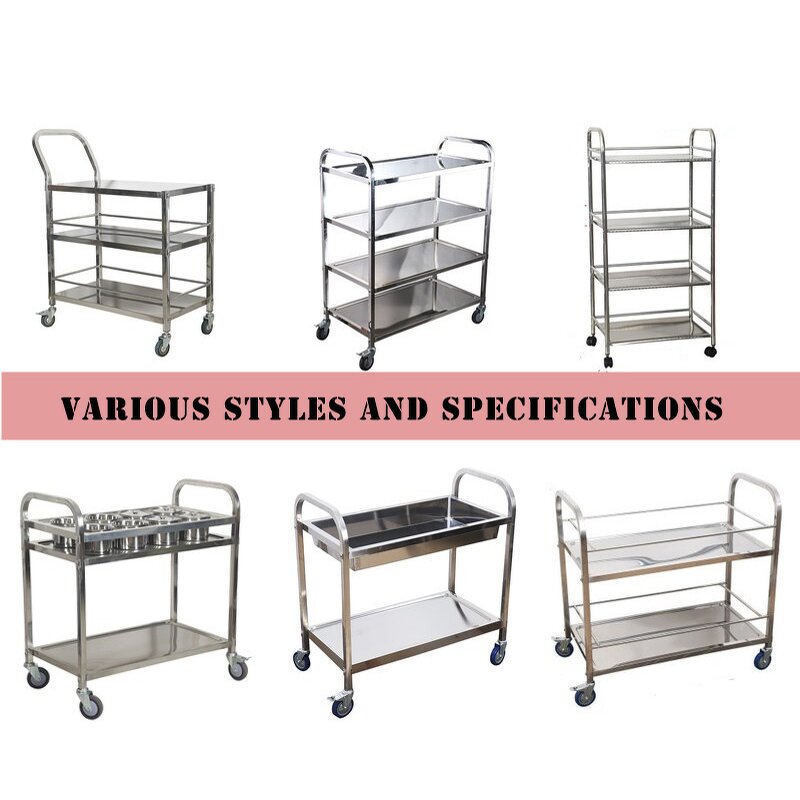 Kitchen Trolley Manufacturer - Dontalen Commercial Hotel Stainless Steel Cart Restaurant Seasoner
