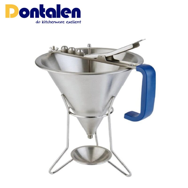 Funnel Manufacturer - Kitchen Cookware Backing Stainless Steel Tripod Rack with Handle