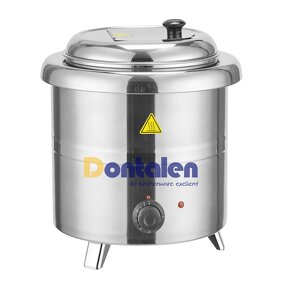 Soup Kettle Manufacturer - Dontalen 13L Stainless Steel Electric CE Heating Food Warmer