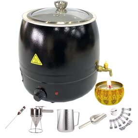 Wax Melter Machine Manufacturer - Black Stainless Steel Electric Candle Body Maker