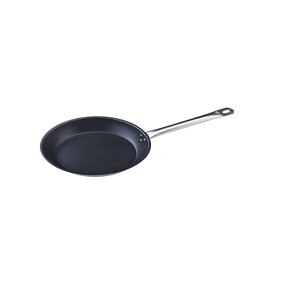 Frying Pan Manufacturer - Black Deep Fry Non Stick Stainless Steel Induction Cooking Pot Sets
