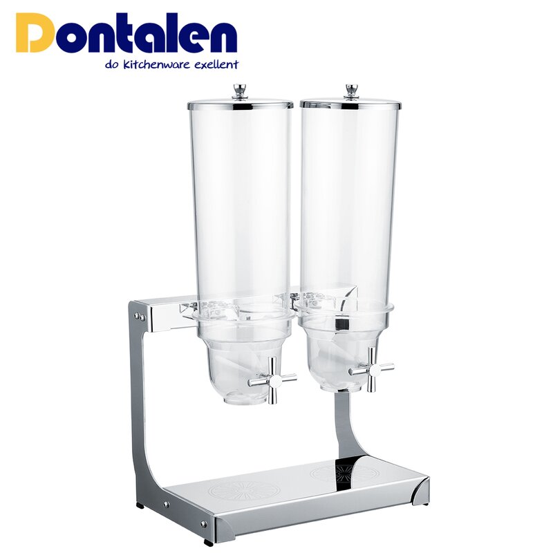 Food Dispenser Manufacturer - Hot Sale Buffet Single 3.5L Plastic Dry Wall Mounted Rice