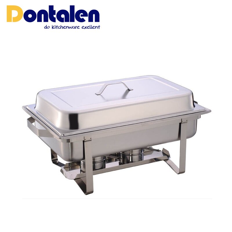 Chafing Dish Manufacturer - Best Price Electric 9L Oblong Economic Stainless Steel Buffet