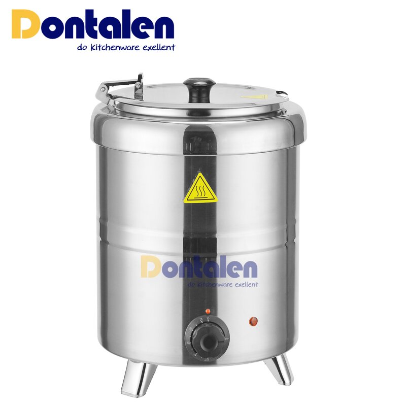 Soup Warmer Kettle Manufacturer - Hot Products 10L Black Electric with CE Certification