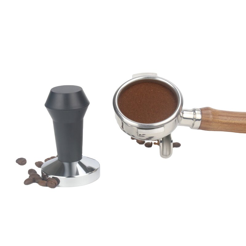 Coffee Tamper Manufacturer - Press White Color Distributor 51mm Base Stainless Steel
