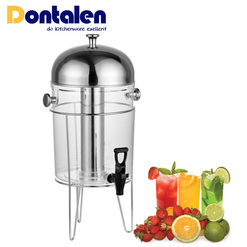 Drink Dispenser Manufacturer - High Quality 7L Stainless Steel & Plastic Cold Juice