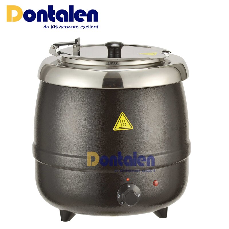 Soup Kettle Manufacturer - Dontalen Stainless Steel 10L Buffet Electric Heating for Hotel
