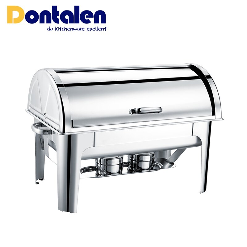 Chafing Dish Manufacturer - Hot Sale 9L Stainless Steel Hotel Buffet Food Warmer