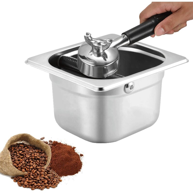 Knock Box Manufacturer - Barista Tool Stainless Steel Espresso Large Grind Grounds Drawer