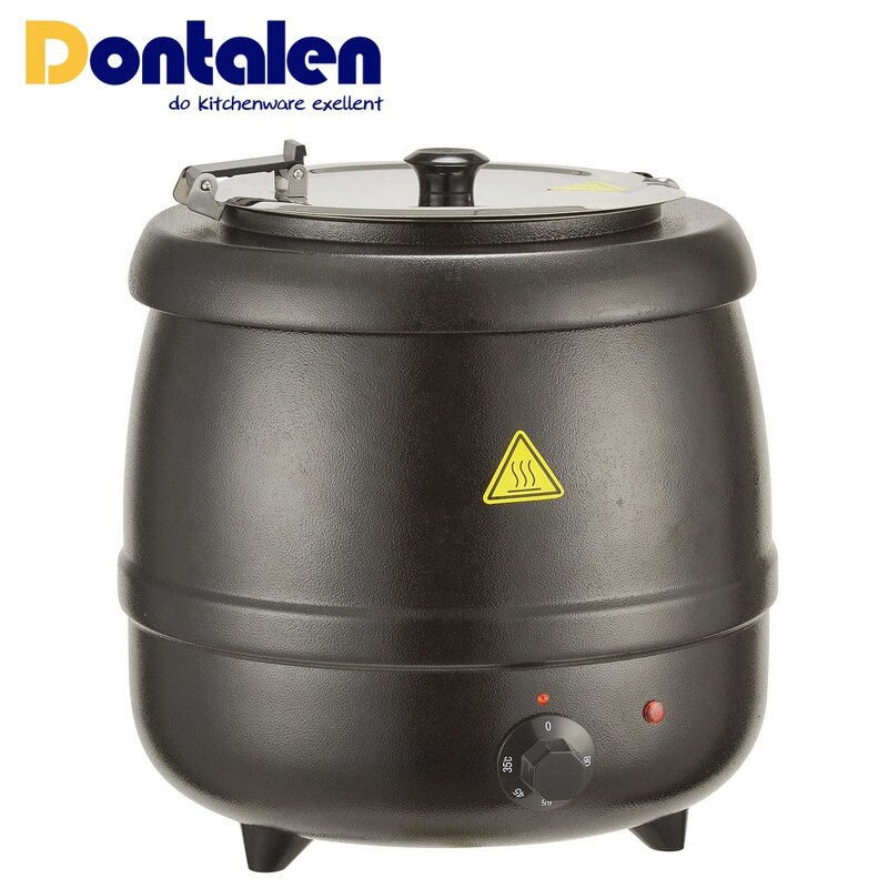 Soup Kettle Manufacturer - Dontalen Stainless Steel 10L Buffet Electric Heating for Hotel