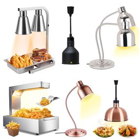 Food Warmers Manufacturer - Commercial Electric Buffet Countertop 250w Infrared Heating Lamp