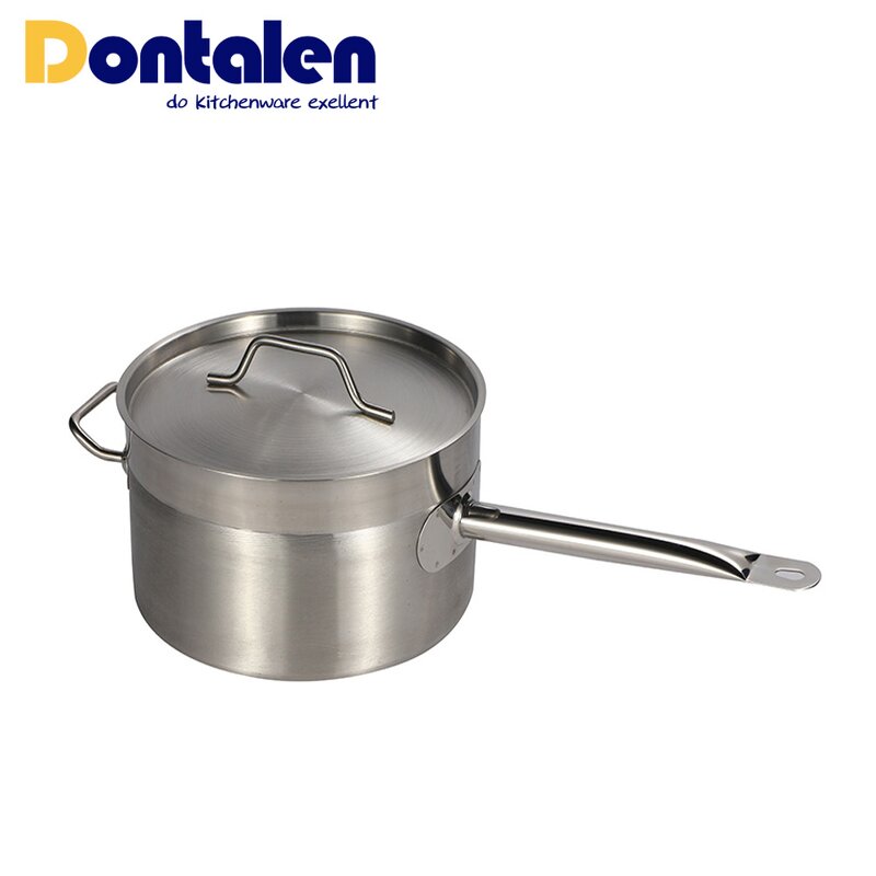 Soup Pot Manufacturer - 2020 Hot Sale Aluminum Alloy with Double Handle Cooking Sauce Pot