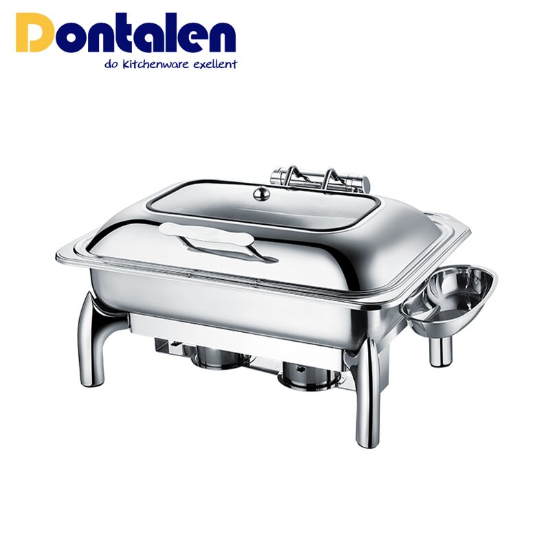 Chafing Dish Manufacturer - Hot Sell Stainless Steel 9L Economy with LFGB Certificate