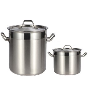 Stock Pots Manufacturer - Dontalen 50L 0.8mm Aluminum Polished Deep Soup and