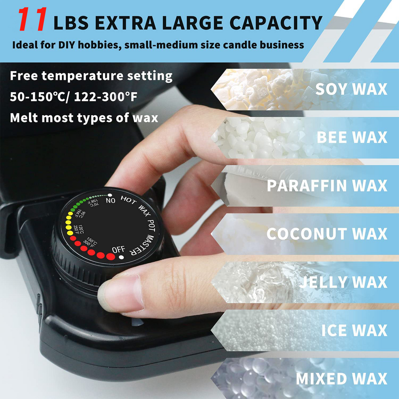 Wax Melter Machine Manufacturer - Electric Temperature Setting for Making Candle