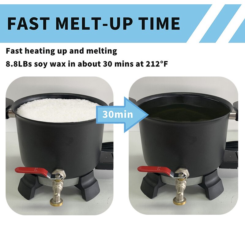 Wax Melter Manufacturer - Commercial 5L Non-Stick Candle Melting Pot