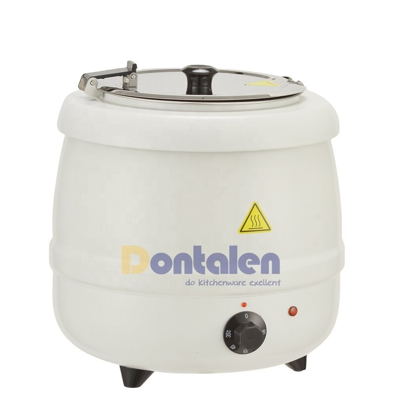 Soup Kettle Manufacturer - DONTALEN 10L/13L Black Stainless Steel Electric 400W CE