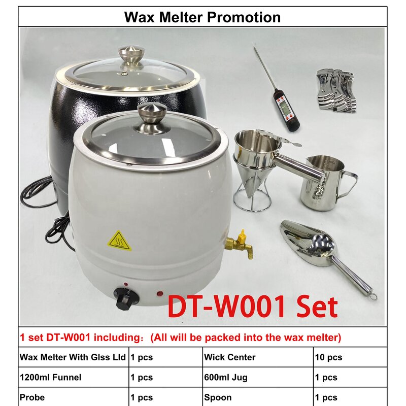 Wax Melter Machine Manufacturer - Dontalen 10L Electric White Stainless Steel