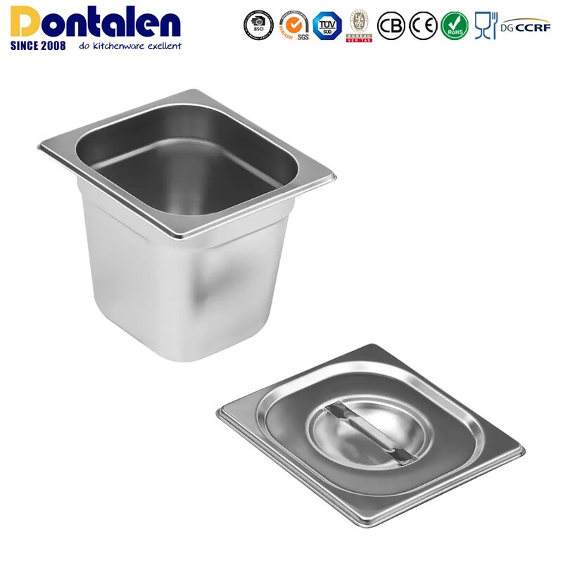Food Warmer Manufacturer - Dontalen Electric Commercial Buffer Heating with 1/5 GN PAN Bain Marie