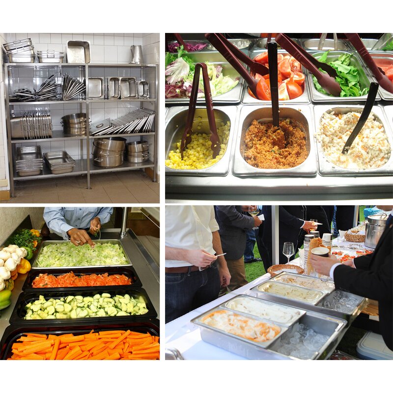 Food Pan Manufacturer - NSF Durable Full Size Stainless Steel GN Pan with Lid