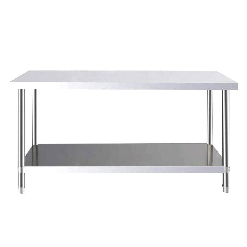 Kitchen Table Manufacturer - Metal Mobile Adjustable Table Leg Stainless Steel Work Table