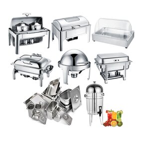 Chafing Dish Manufacturer - Best Price Electric 9L Oblong Economic Stainless Steel Buffet