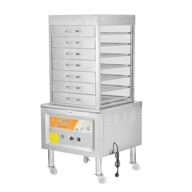 Food Steamer Manufacturer - Manufacturers Commercial Gas Stainless Steel Cabinet with Glass