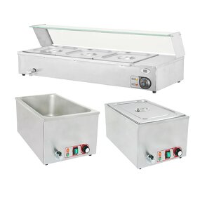 Food Warmer Manufacturer - Restaurant Electric Buffet Stainless Steel Steam Table Bain Marie