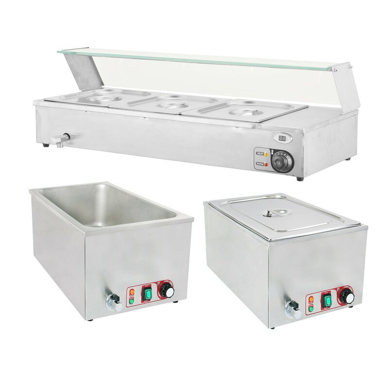 Food Warmer Manufacturer - Restaurant Electric Buffet Stainless Steel Steam Table Bain Marie