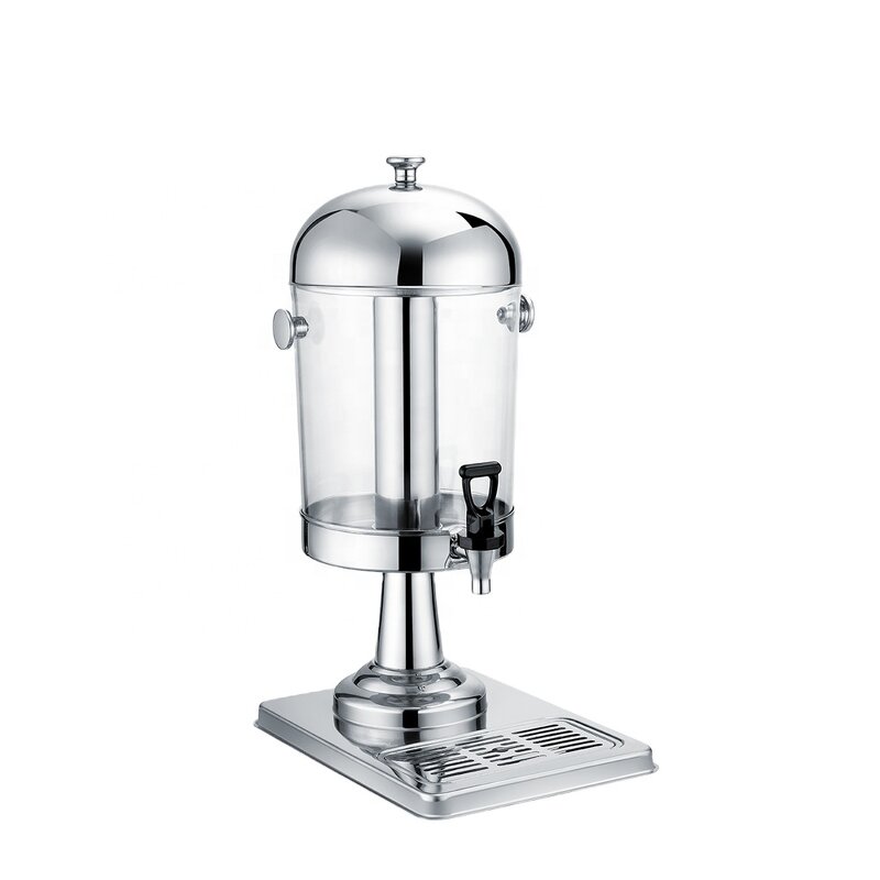 Juice Dispenser Manufacturer - Deluxe 8L Stainless Steel Buffet Beverage Dispenser