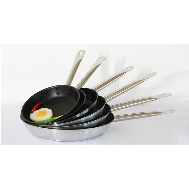 Frying Pans Manufacturer - Dontalen Tri Ply Mini Stainless Steel Nonstick Egg Deep Cookware