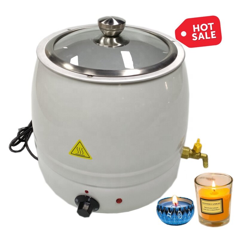 Wax Melter Machine Manufacturer - Factory 10L White Electric for Candle Making