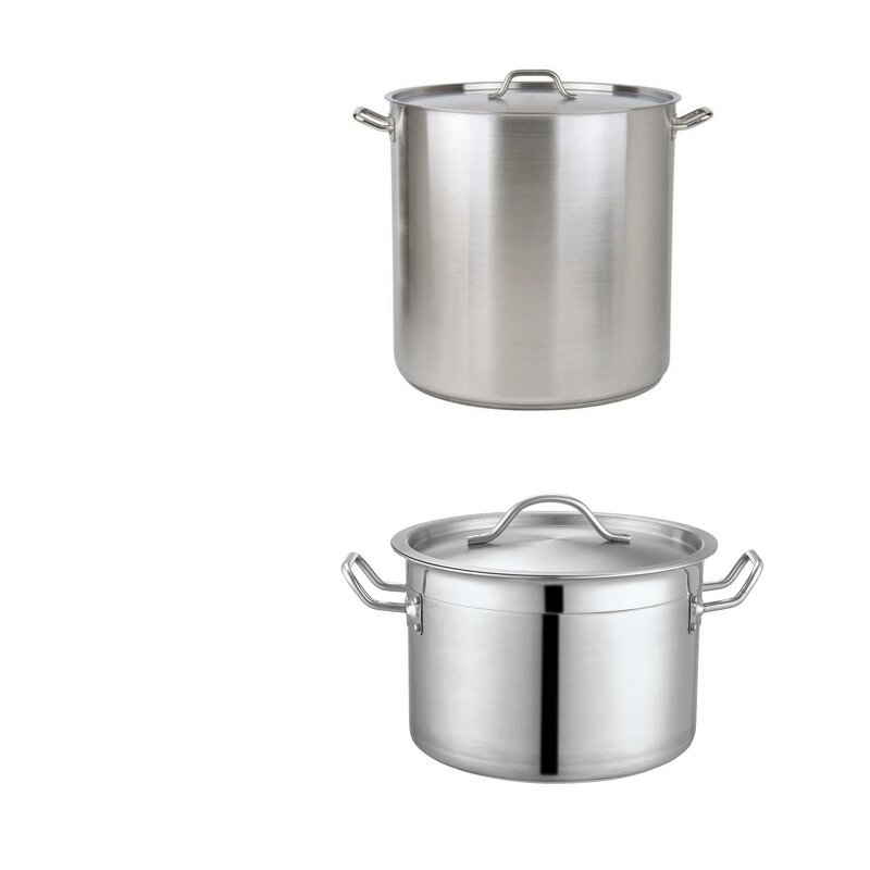 Stock Pots Manufacturer - Dontalen 50L 0.8mm Aluminum Polished Deep Soup and