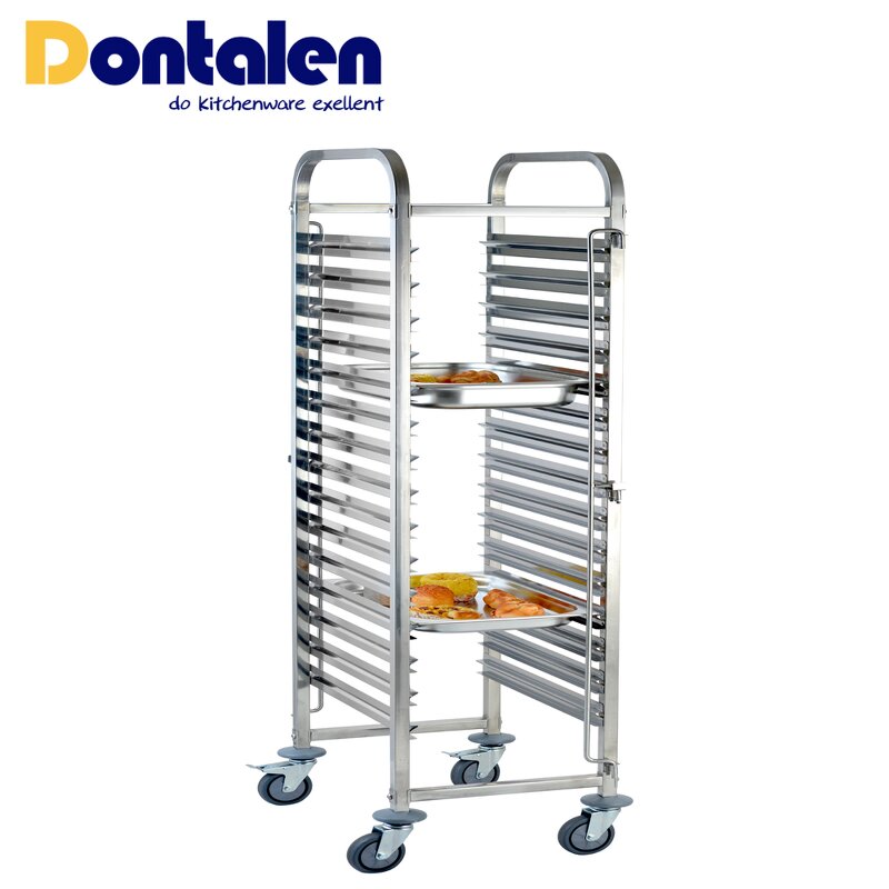Bakery Trolley Cart Manufacturer - High Standard Commercial Knocked-down Bread Baking for Pizza