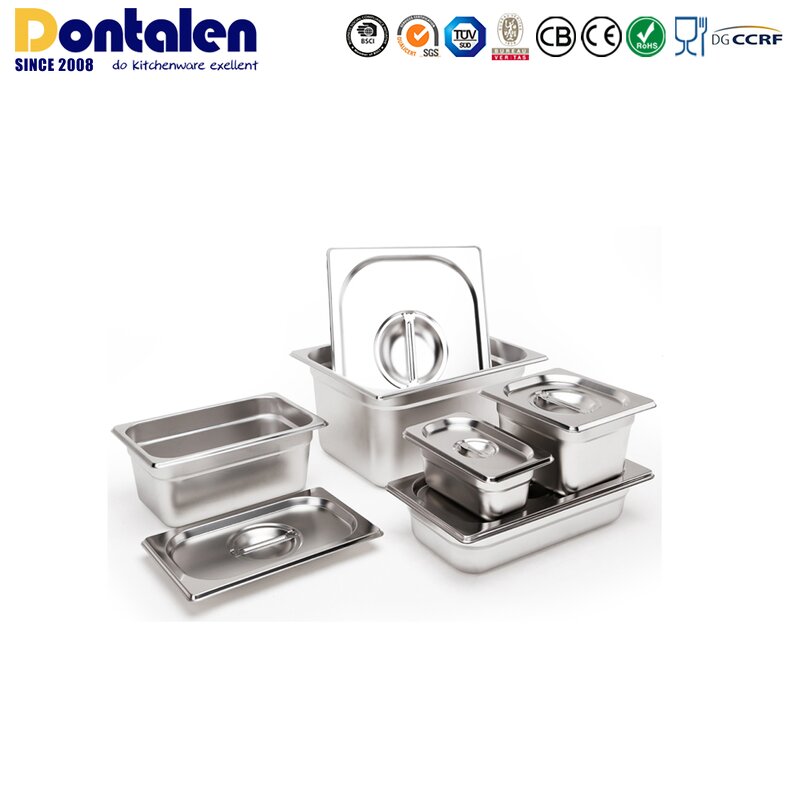 Food Container Set Manufacturer - Dontalen 2/3 Stainless Steel Hotel Kitchen Cookware Pan