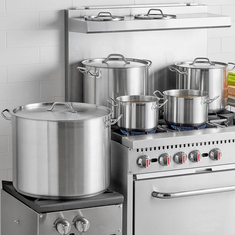 Stock Pot Manufacturer - Dontalen Modern Stainless Steel Lid 20L Large for Hotel Restaurant