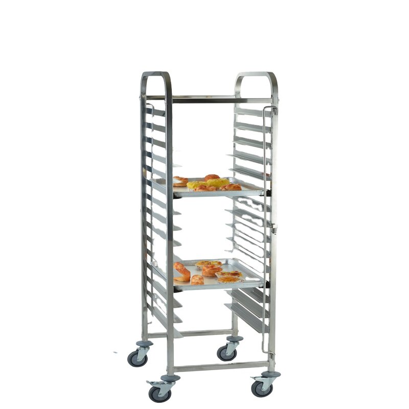 Bakery Trolley Cart Manufacturer - High Standard Commercial Knocked-down Bread Baking for Pizza