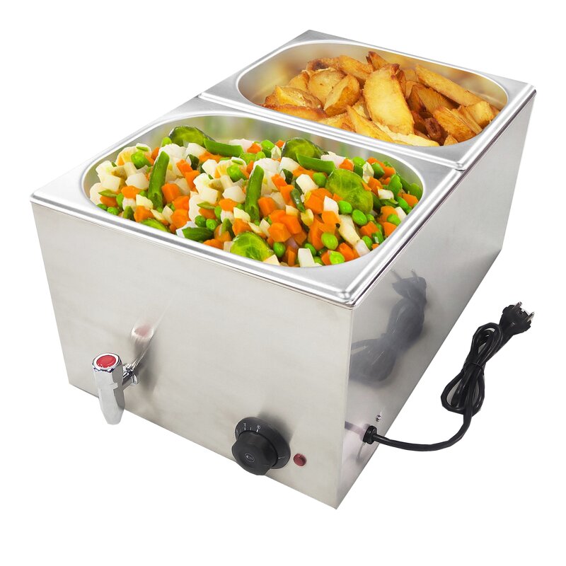 Food Warmer Manufacturer - Hot Sale Stainless Steel Electric Buffet GN Pan Bain Marie