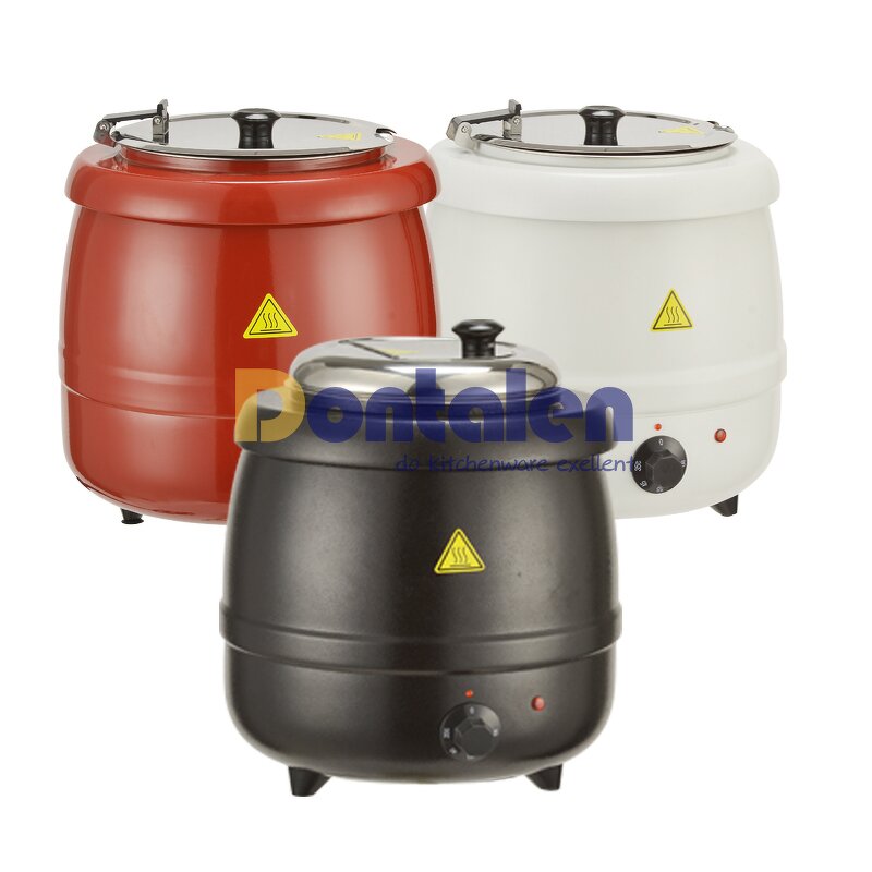 Soup Kettle Manufacturer - Hot Sale Electric Gold 10L Stainless Steel 400W Soup Warmer