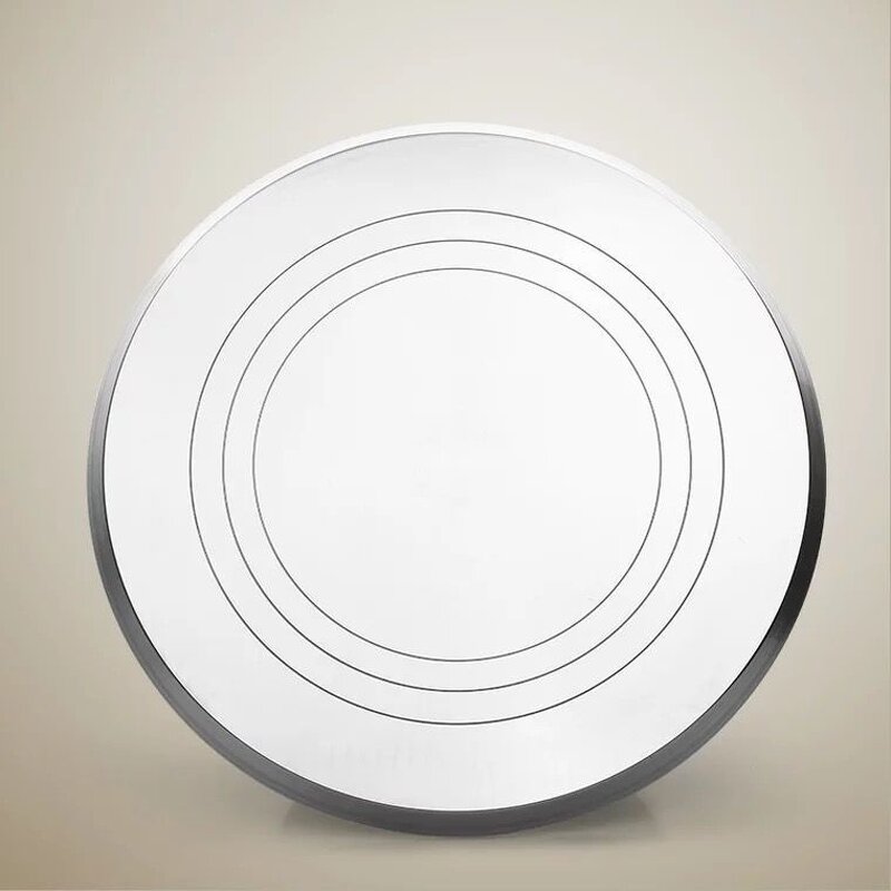 Cake Turntable Manufacturer - Factory Price Metal Flat Tilting Rotating Non-Slip Eco-Friendly