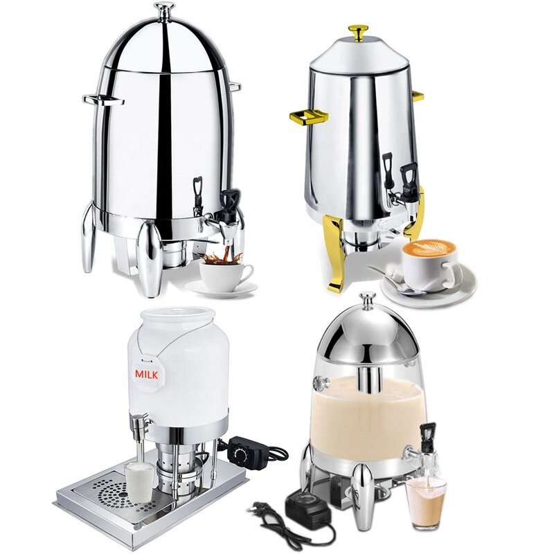 Coffee Urn Manufacturer - Hotel Stainless Steel 13L Hot Tea Coffee Large Capacity Warmer