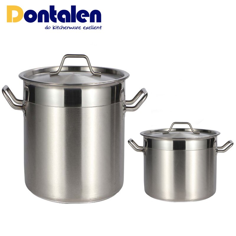 Soup Stock Pot Manufacturer - Dontalen Stainless Steel Large Aluminium Ceramic 0.9mm 113L