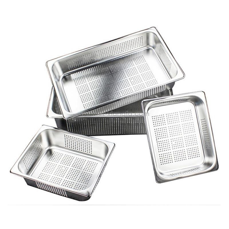GN Food Pan Manufacturer - Food Standard Stainless Steel Full Sizes Steam Table Gastronorm
