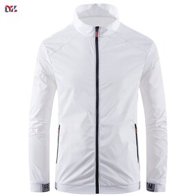 Men's Sun Protective Coat Manufacturer - Ice Silk Thin Breathable Casual Loose Collar Outdoor Fishing Jacket
