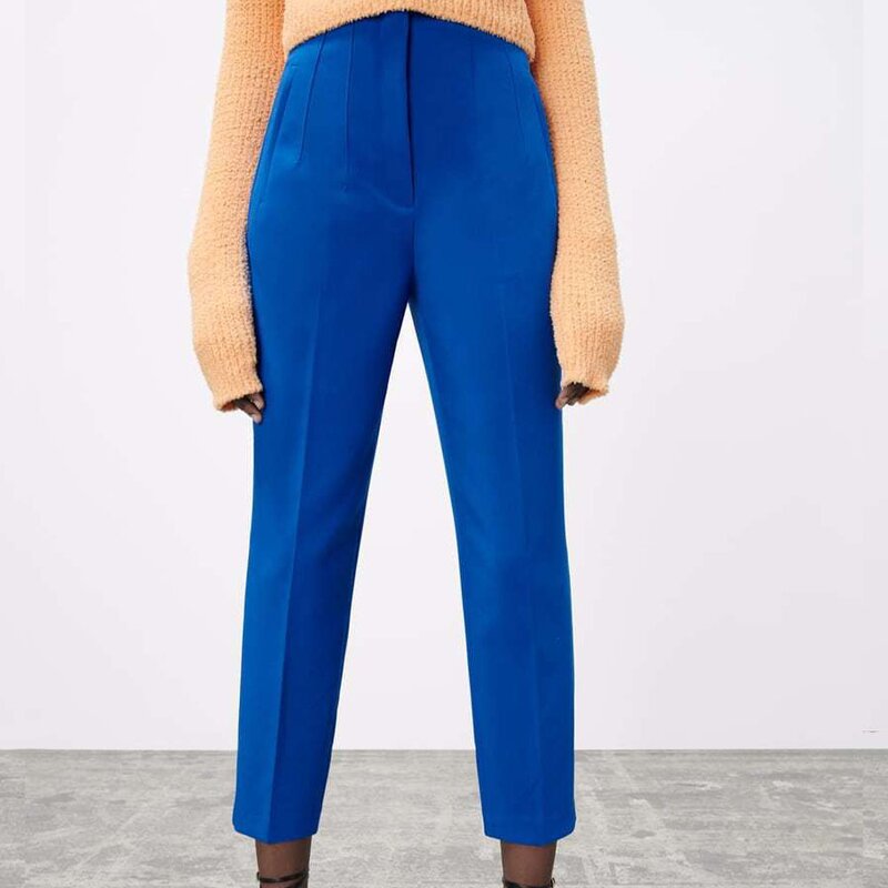 Women's Casual Pants Manufacturer - 2022 Summer European American Style Retro Fashion High Waist All-match Pants