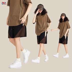 Women's Beach Shorts Manufacturer - Wholesale Stock Polyester Running Mesh Lining Letter Printing Shorts