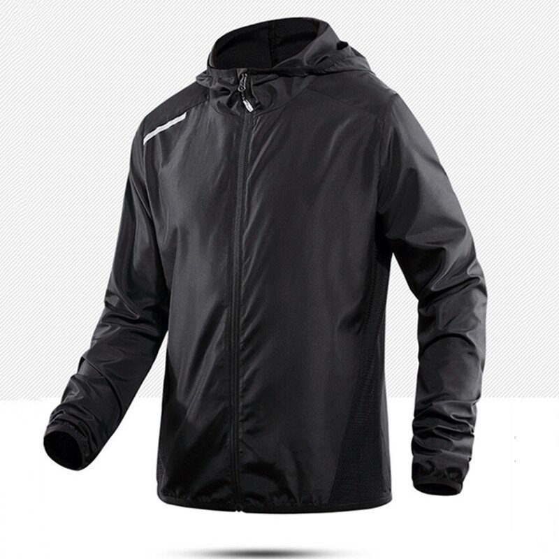 Men's Quilted Jacket Manufacturer - Casual Summer Stand Collar Hooded 100% Polyester Zipper Motorcycle Jacket