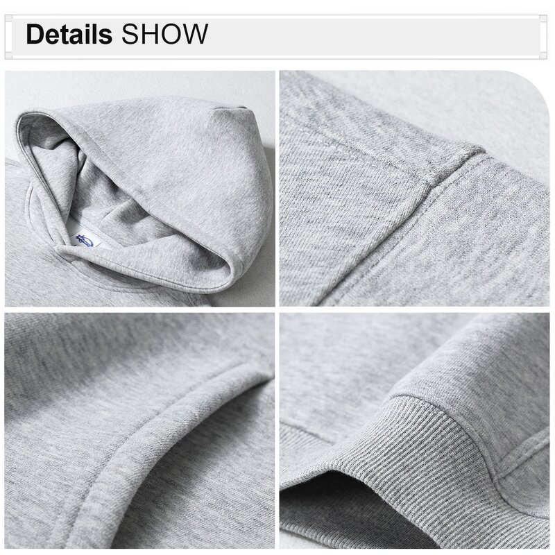 Men's Pullover Hoodie Manufacturer - Wholesale 350 Grams High Quality Fleece Cotton Oversized Digital Print Hoodie