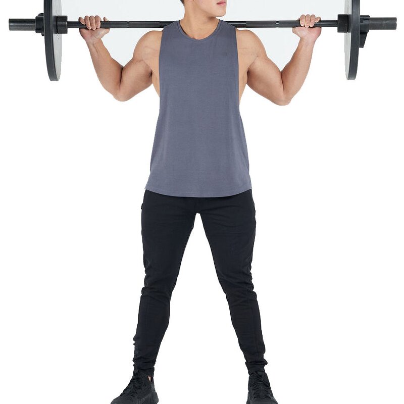 Men's Fitness Tank Top Manufacturer - Custom Wholesale Sweat Absorbent Breathable Sleeveless Sportswear